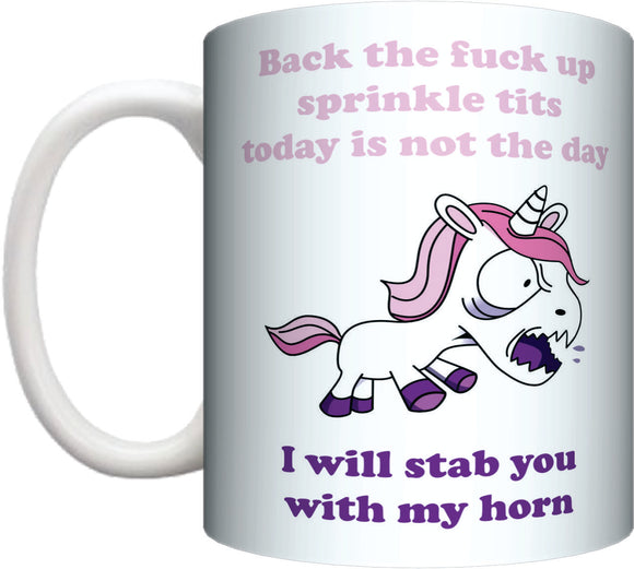 Angry Unicorn Mug Coffee Gift Present Birthday Christmas Novelty Funny Rude Gifts - fair-dinkum-gifts