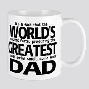 World's Greatest Dad Producing The Most Awful Farts Coffee Mug - fair-dinkum-gifts