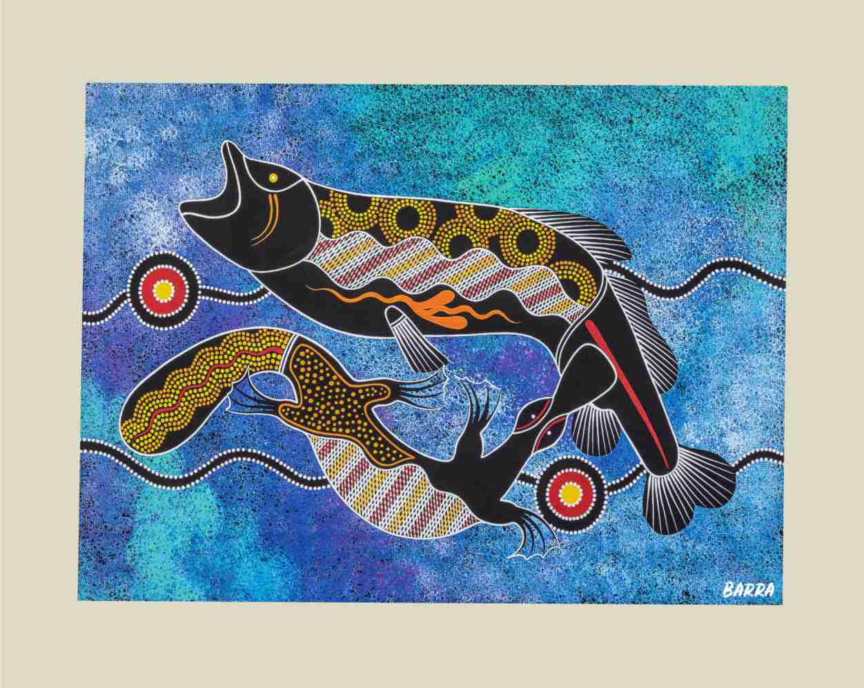 Canvas Art Print - Barra