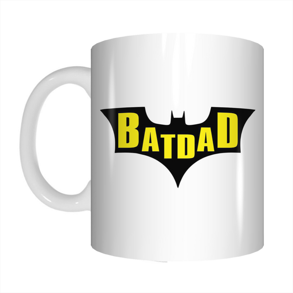 Bat Dad Coffee Mug Batman Gift For Batdads On Father's Day FDG07-92-26040 - fair-dinkum-gifts