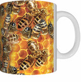 BEES Mug Cup 300ml Gift Aussie Australia Native Bee Honey Beekeeper - fair-dinkum-gifts