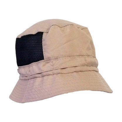 BUCKET HAT MICROFIBRE LIGHT WEIGHT WITH MESH SIDES UNISEX 12 COLOURS AVAILABLE - fair-dinkum-gifts