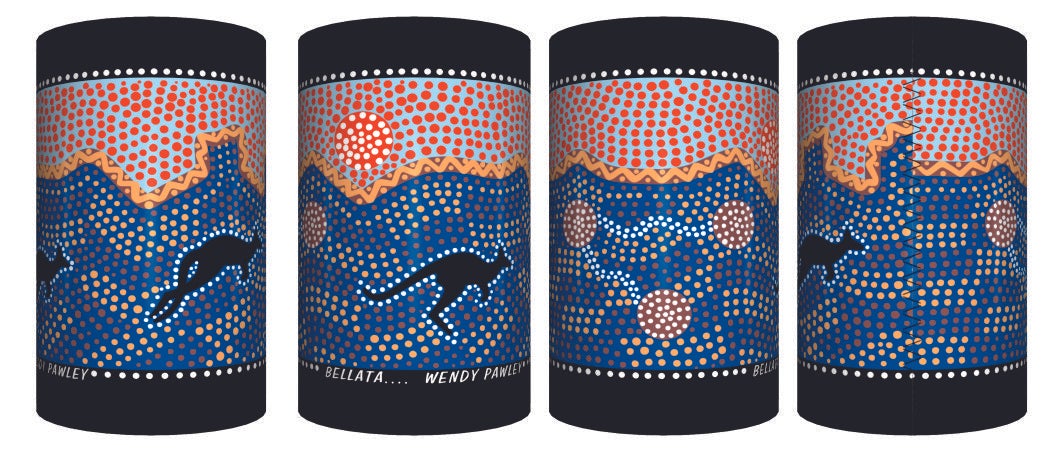 Wendy Pawley Stubby Holders -  8 Designs To Choose From