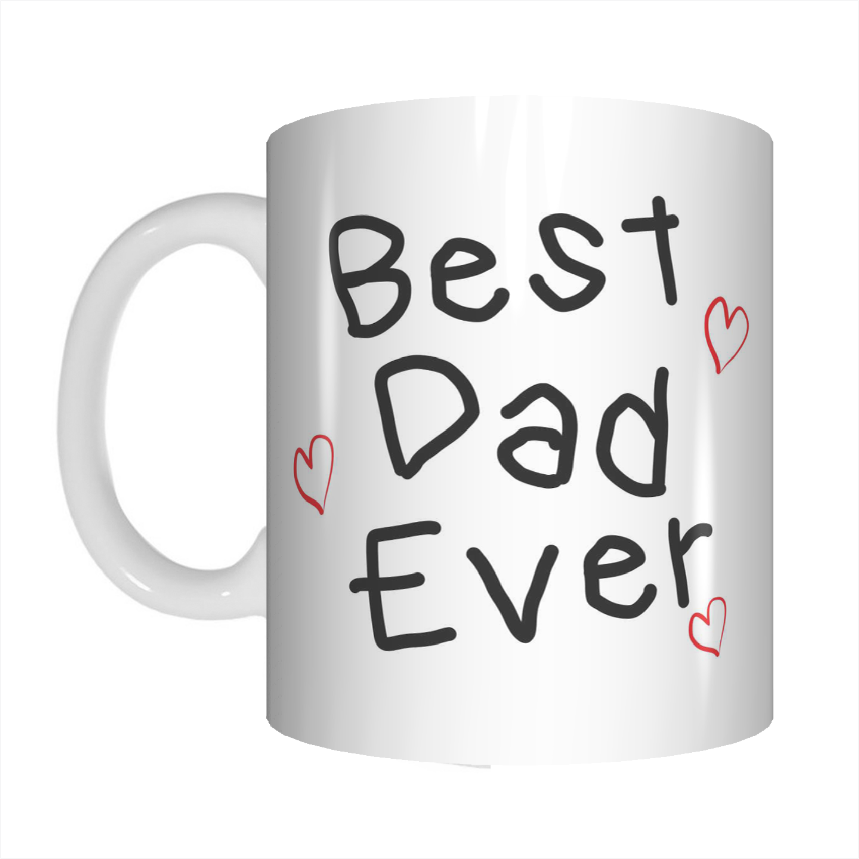 Best Dad Ever Handwritten Coffee Mug Gift For Dads On Father's Day FDG07-92-26029 - fair-dinkum-gifts