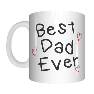 Best Dad Ever Handwritten Coffee Mug Gift For Dads On Father's Day FDG07-92-26029 - fair-dinkum-gifts