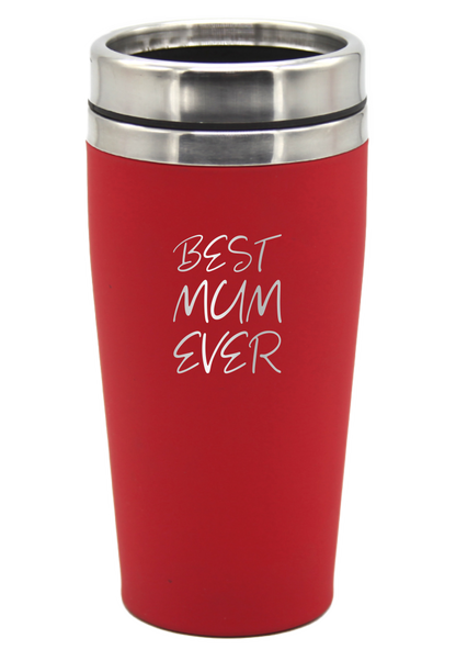Mothers Day Travel Mug Best Mum Ever Gift 475ml Coffee Flask