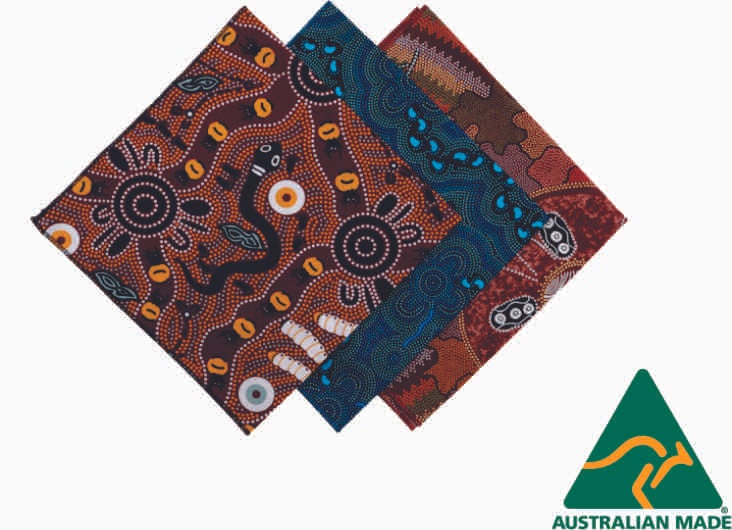 Gift Set of 3 Aboriginal Handkerchiefs - Original Designs