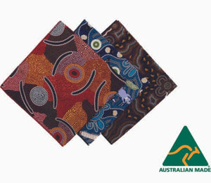 Gift Set of 3 Aboriginal Handkerchiefs - Original Designs