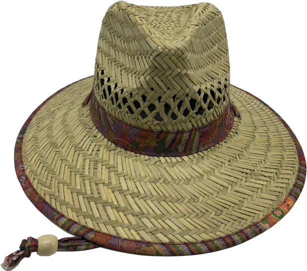 Art Down Under Aboriginal Wide Brim Straw Hats