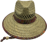 Bulurru Wide Brim Straw Hats - 4 designs to choose from