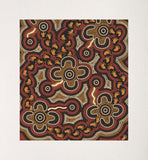 Bulurru Aboriginal Art Canvas Print Unstretched - On Walkabout By Karen Taylor