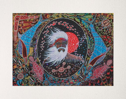 Bulurru Aboriginal Art Canvas Print Unstretched - The Initiation By Daniel Goodwin Tjinta Tjinta