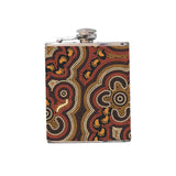 Aboriginal Design Hip Flask 180ml