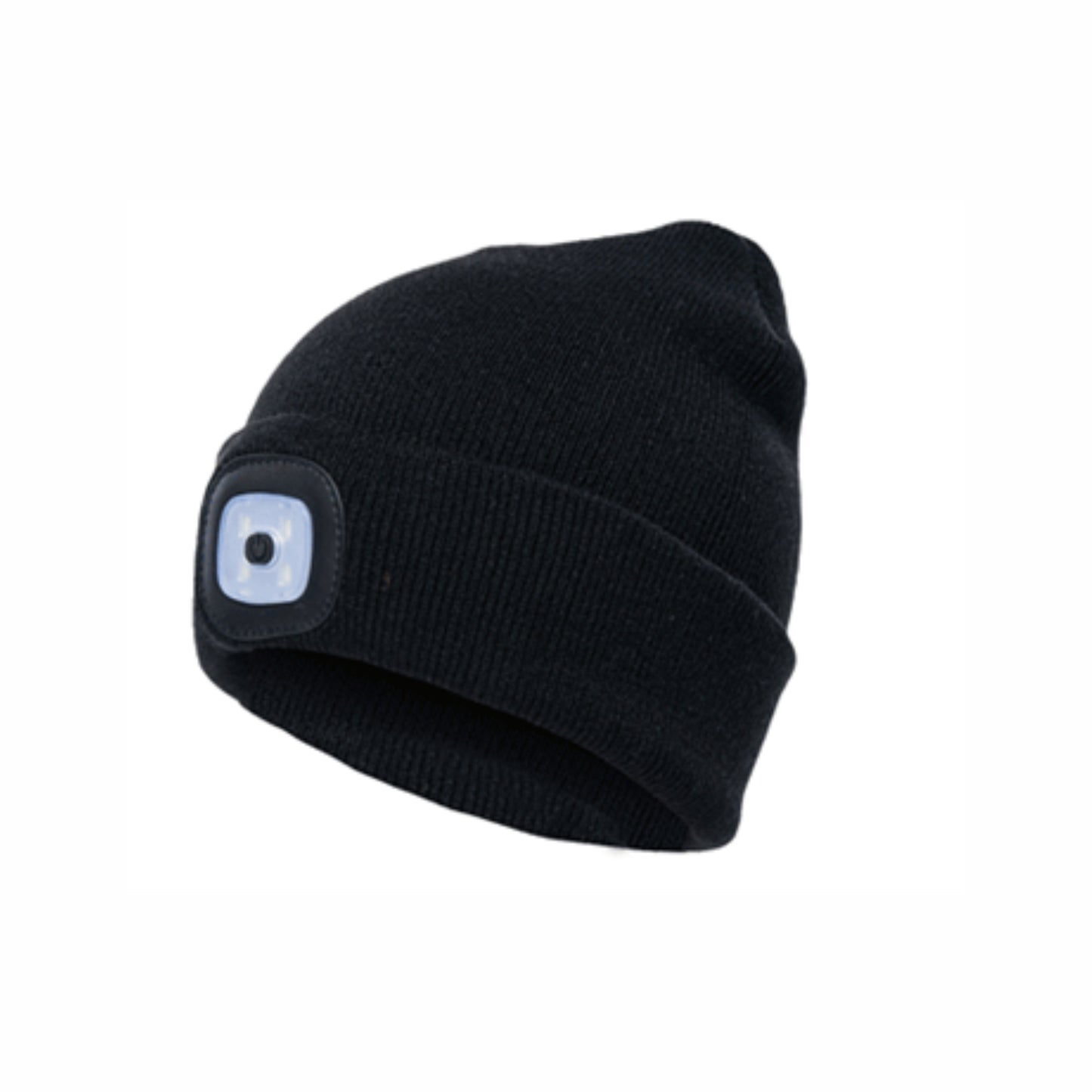 Headlight Beanie Hat Orange Black Blue Camo LED USB Rechargeable - fair-dinkum-gifts