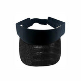 Croc Skin Visor Cap Hat Australian Design Mens Womens Unisex 4 Colours Available - fair-dinkum-gifts
