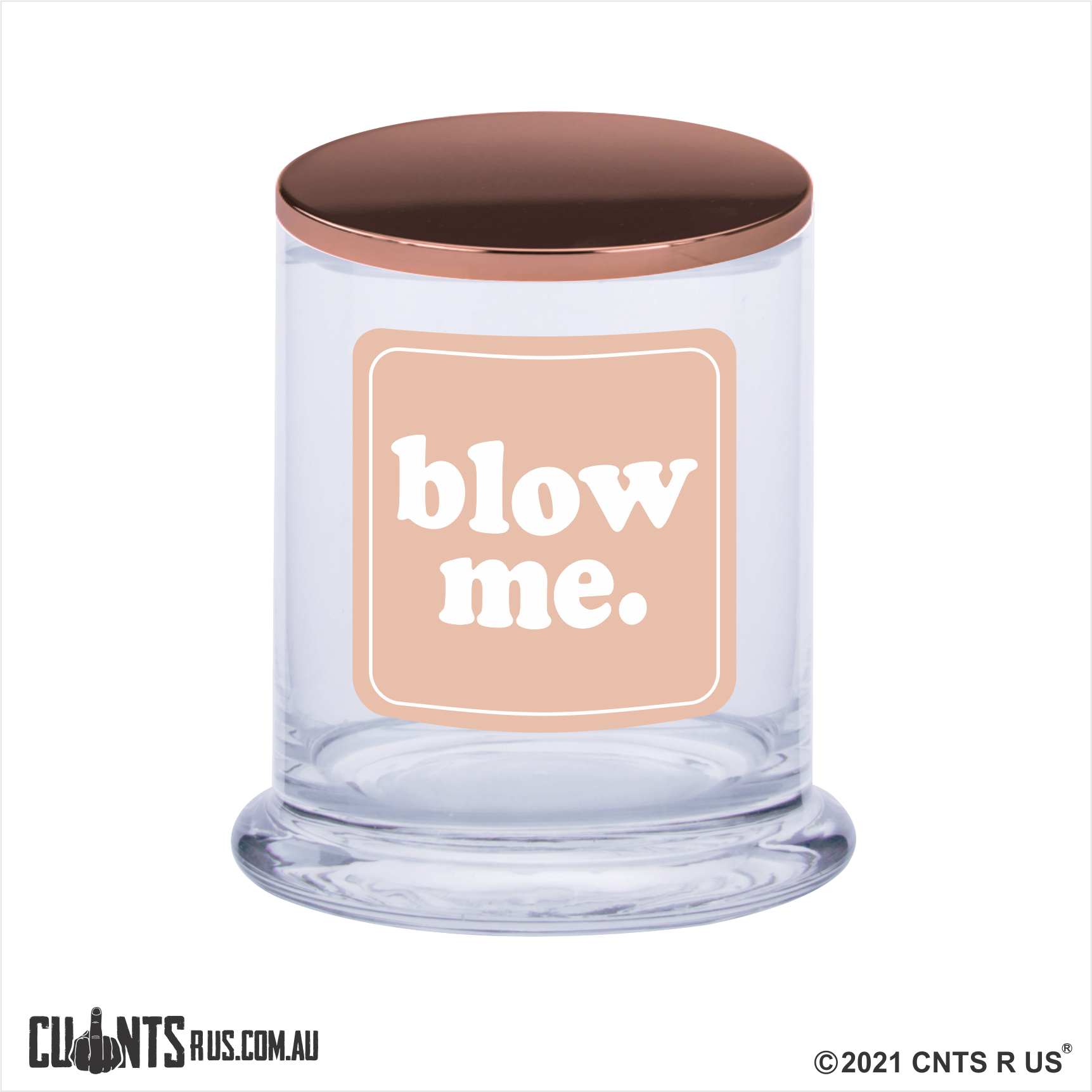 Blow Me Scented Candle Rude - fair-dinkum-gifts