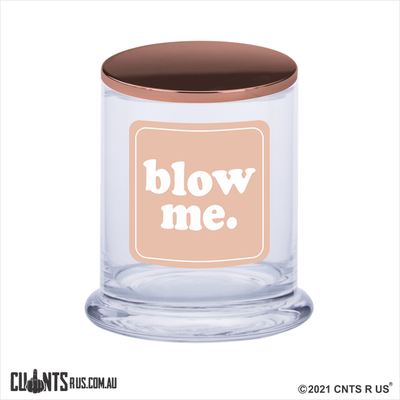Blow Me Scented Candle Rude - fair-dinkum-gifts