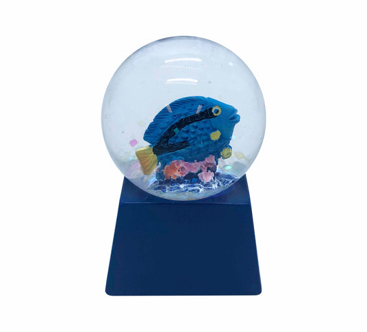Waterball Glass Square Base 45mm Glitter Globe Aussie Gifts Souvenirs Australian Animals - fair-dinkum-gifts