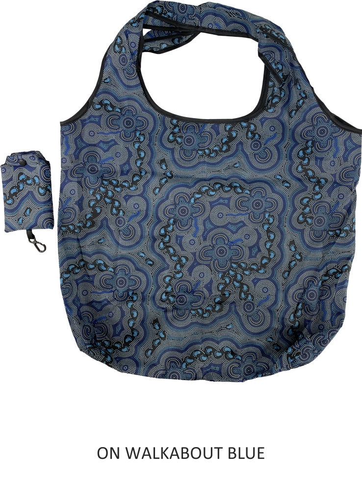 Re-useable Shopping Bag In Carry Pouch