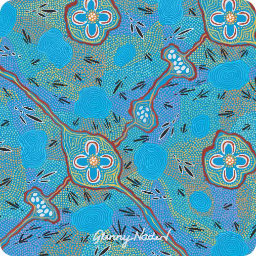AUSTRALIAN MADE Scrunchies - Aboriginal Designs - Fair Dinkum Gifts