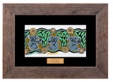 Bulurru Aboriginal Art Canvas Print Unstretched - Bush Koala By Susan Betts