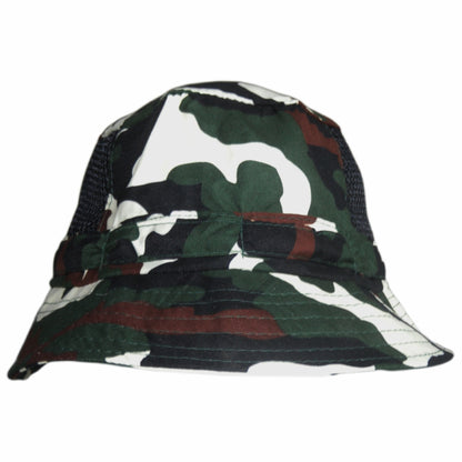 BUCKET HAT MICROFIBRE LIGHT WEIGHT WITH MESH SIDES UNISEX 12 COLOURS AVAILABLE - fair-dinkum-gifts