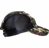 CAMO MICROFIBRE LIGHT WEIGHT CAP WITH MESH SIDES CAMOUFLAGE ARMY HAT - fair-dinkum-gifts