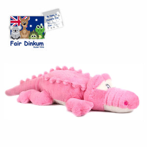 Charlotte Croc Plush Toy Crocodile Australia - 100cm - fair-dinkum-gifts
