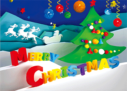 3D Printed Christmas Greeting Cards Aussie Australian Santa CLEARANCE - fair-dinkum-gifts
