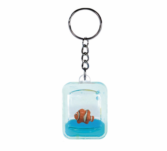 Oily Frame Key Rings Aussie Gifts Souvenirs Coloured Liquid with Floaters Keyrings - fair-dinkum-gifts