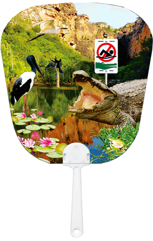 3D Fan Aussie Animals Australian Themes Souvenir Fans - fair-dinkum-gifts