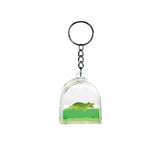 Oily Tower Key Rings Aussie Gifts Souvenirs Coloured Liquid with Animal Floater Keyrings - fair-dinkum-gifts