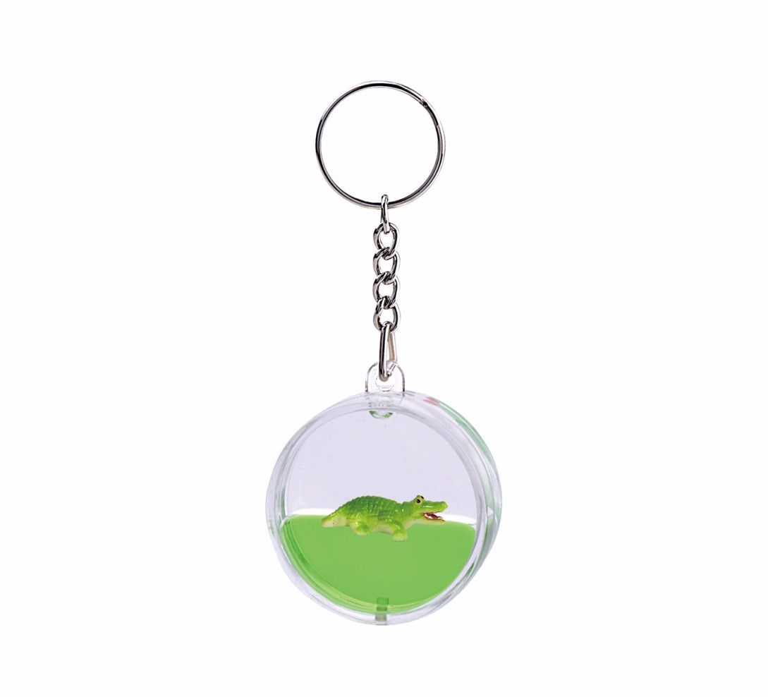Oily Mini Water Disc Key Ring Aussie Gifts Coloured Liquid Floater Keyrings - fair-dinkum-gifts