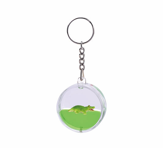 Oily Mini Water Disc Key Ring Aussie Gifts Coloured Liquid Floater Keyrings - fair-dinkum-gifts