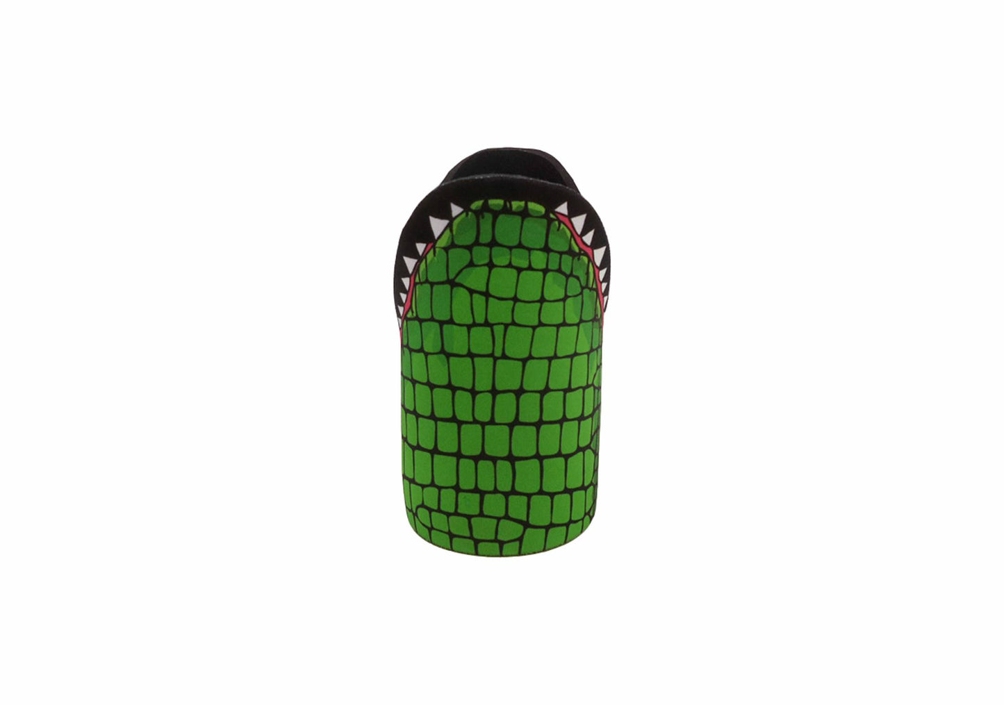 Croc Stubby Holder Pack of 4 Crocodile Drink Cooler Can Holder Neoprene Aussie Green - fair-dinkum-gifts