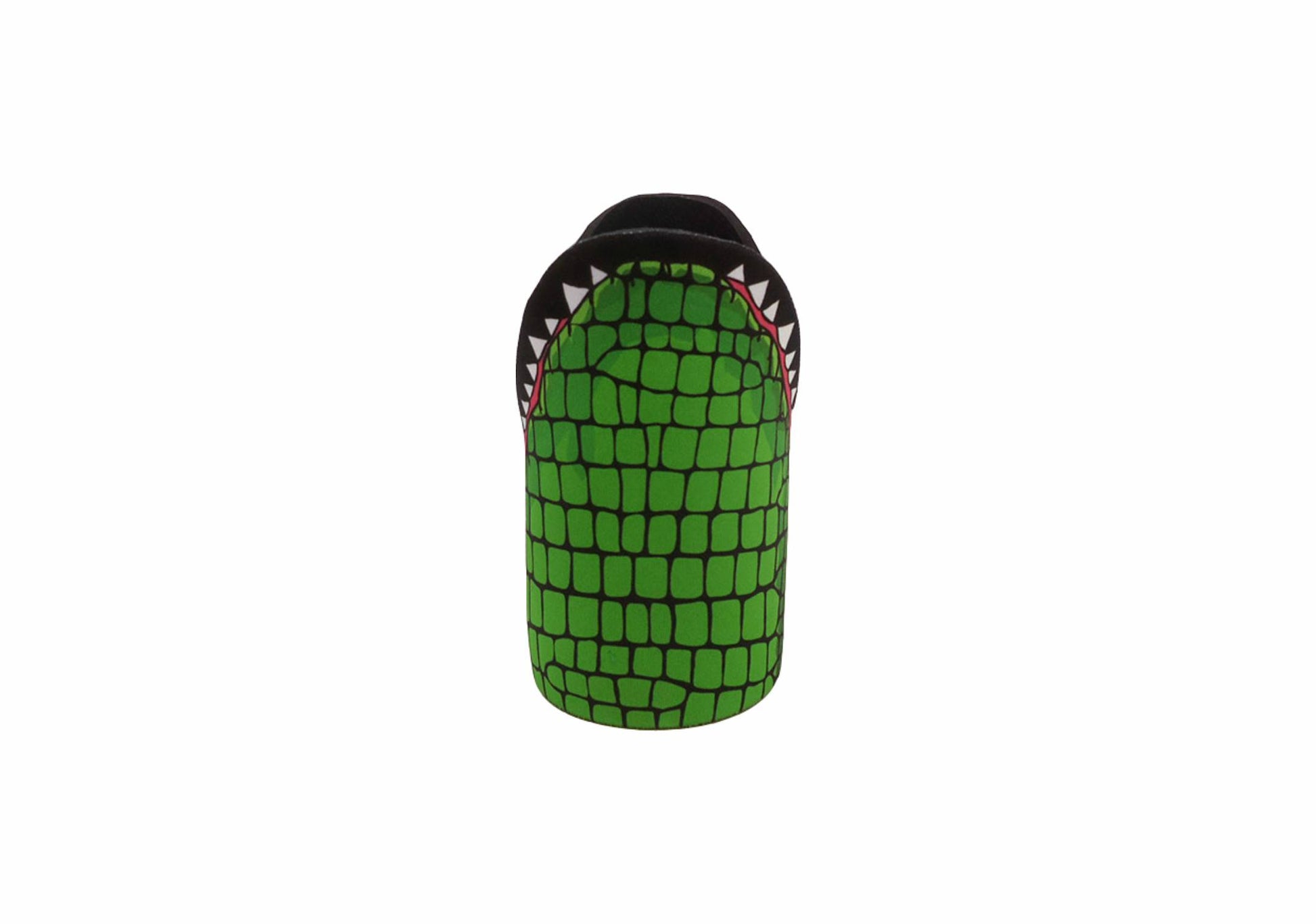 Croc Stubby Holder Pack of 4 Crocodile Drink Cooler Can Holder Neoprene Aussie Green - fair-dinkum-gifts