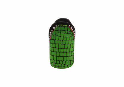 Croc Stubby Holder Pack of 4 Crocodile Drink Cooler Can Holder Neoprene Aussie Green - fair-dinkum-gifts
