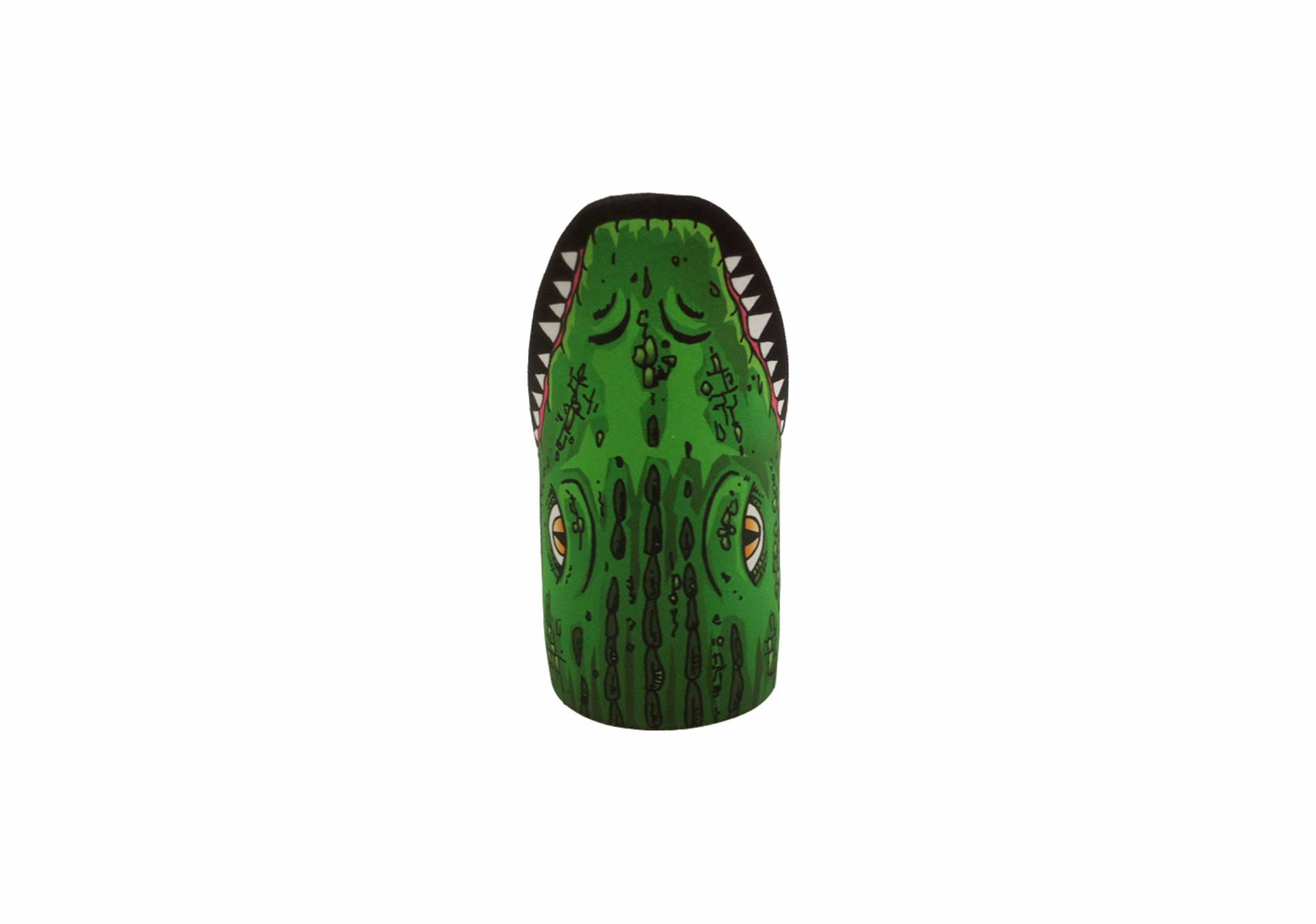 Croc Stubby Holder Pack of 4 Crocodile Drink Cooler Can Holder Neoprene Aussie Green - fair-dinkum-gifts