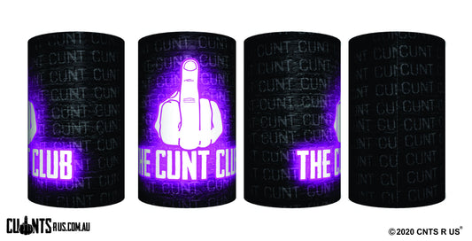 The C U N T Club Stubby Holder CRU26-40-12147