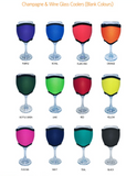 Wine Glass Cooler Pack of 4 Drink Holder Neoprene Choose Your Designs Or Colours - fair-dinkum-gifts