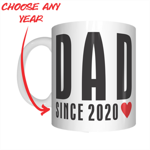 Dad Since 2020 Coffee Mug Gift For Father's Day FDG07-92-26037 - fair-dinkum-gifts