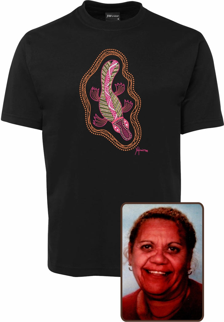 T Shirt ADULT Regular Fit - Debbie Scott, Platypus Design