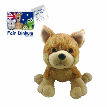 Derek Dingo Plush Toy Australia - 23cm - fair-dinkum-gifts