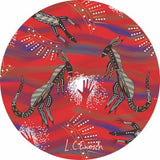 Cork Round Coaster Set with Aboriginal Designs