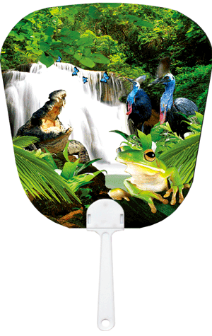 3D Fan Aussie Animals Australian Themes Souvenir Fans - fair-dinkum-gifts