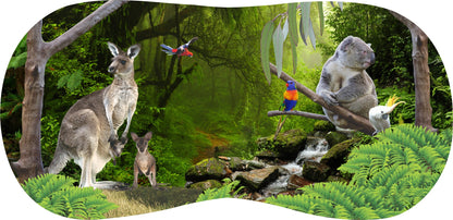 Glasses Case Neoprene w/Belt Clip Aussie Designs Australian Themes Animals Souvenirs