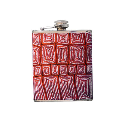 Aboriginal Design Hip Flask 180ml
