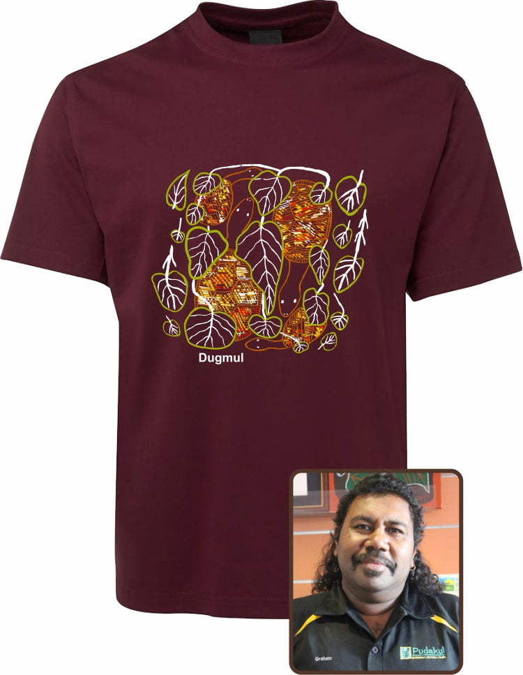 T Shirt ADULT Regular Fit - Graham Kenyon, Turtle Design