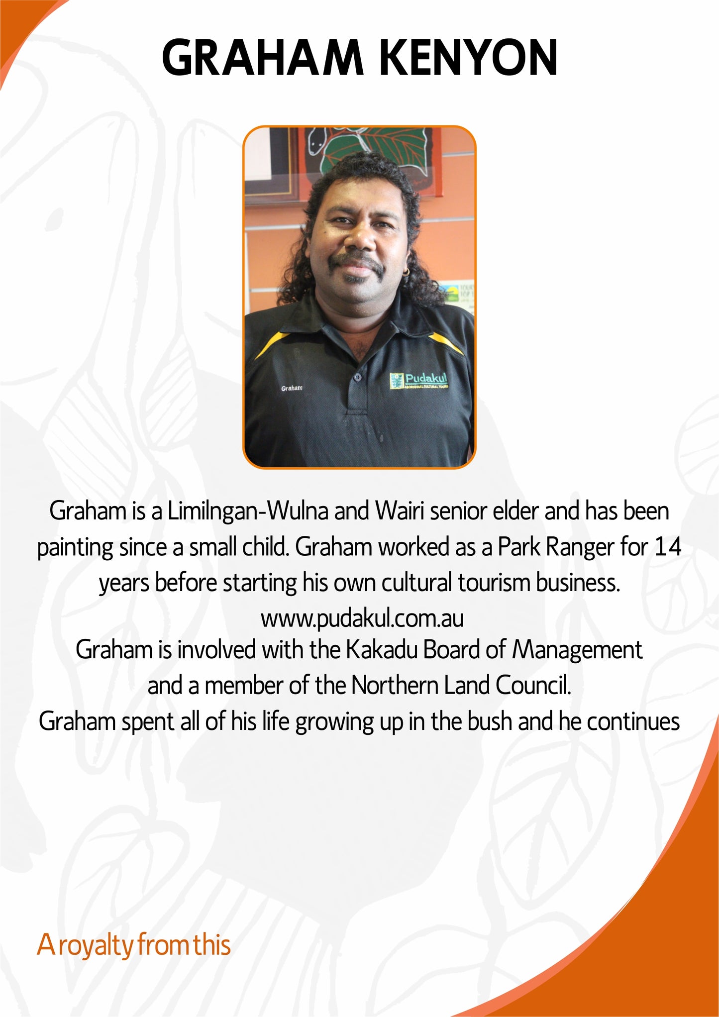 Graham Kenyon Ipad Case Bag with Zip and Strap Aboriginal Indigenous Art - fair-dinkum-gifts