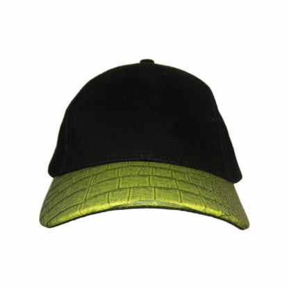 Croc Skin Curved Peak Cap Hat Australian Design Mens Womens Unisex 4 Colours Available - fair-dinkum-gifts